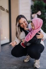 tinytrek Child Carrier - 10 Ay - 4 Yaş (18 Kg) Siyah Desen Çocuk Taşıyıcı I Ana Kucağı - Sling