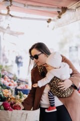 tinytrek Child Carrier - 10 Ay - 4 Yaş (18 Kg) Turuncu Leopar  Desen Çocuk Taşıyıcı