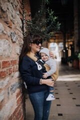 tinytrek Child Carrier - 10 Ay - 4 Yaş (18 Kg) Hardal Çocuk Taşıyıcı I Ana Kucağı - Sling