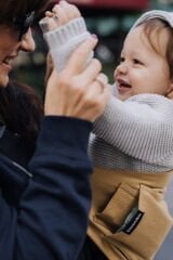 tinytrek Child Carrier - 10 Ay - 4 Yaş (18 Kg) Hardal Çocuk Taşıyıcı I Ana Kucağı - Sling