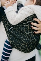 tinytrek Child Carrier - 10 Ay - 4 Yaş (18 Kg) Haki Leopar  Çocuk Taşıyıcı I Ana Kucağı - Sling