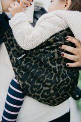 tinytrek Child Carrier - 10 Ay - 4 Yaş (18 Kg) Haki Leopar  Çocuk Taşıyıcı I Ana Kucağı - Sling