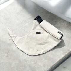 tinytrek Child Carrier - 10 Ay - 4 Yaş (18 Kg) Kırık Beyaz Çocuk Taşıyıcı I Ana Kucağı - Sling