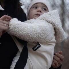 tinytrek Child Carrier - 10 Ay - 4 Yaş (18 Kg) Kırık Beyaz Çocuk Taşıyıcı I Ana Kucağı - Sling