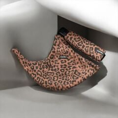 tinytrek Child Carrier - 10 Ay - 4 Yaş (18 Kg) Kiremit Leopar Çocuk Taşıyıcı I Ana Kucağı - Sling