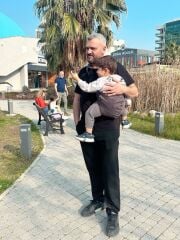 tinytrek Child Carrier - 10 Ay - 4 Yaş (18 Kg) Koyu Gri Çocuk Taşıyıcı I Ana Kucağı - Sling